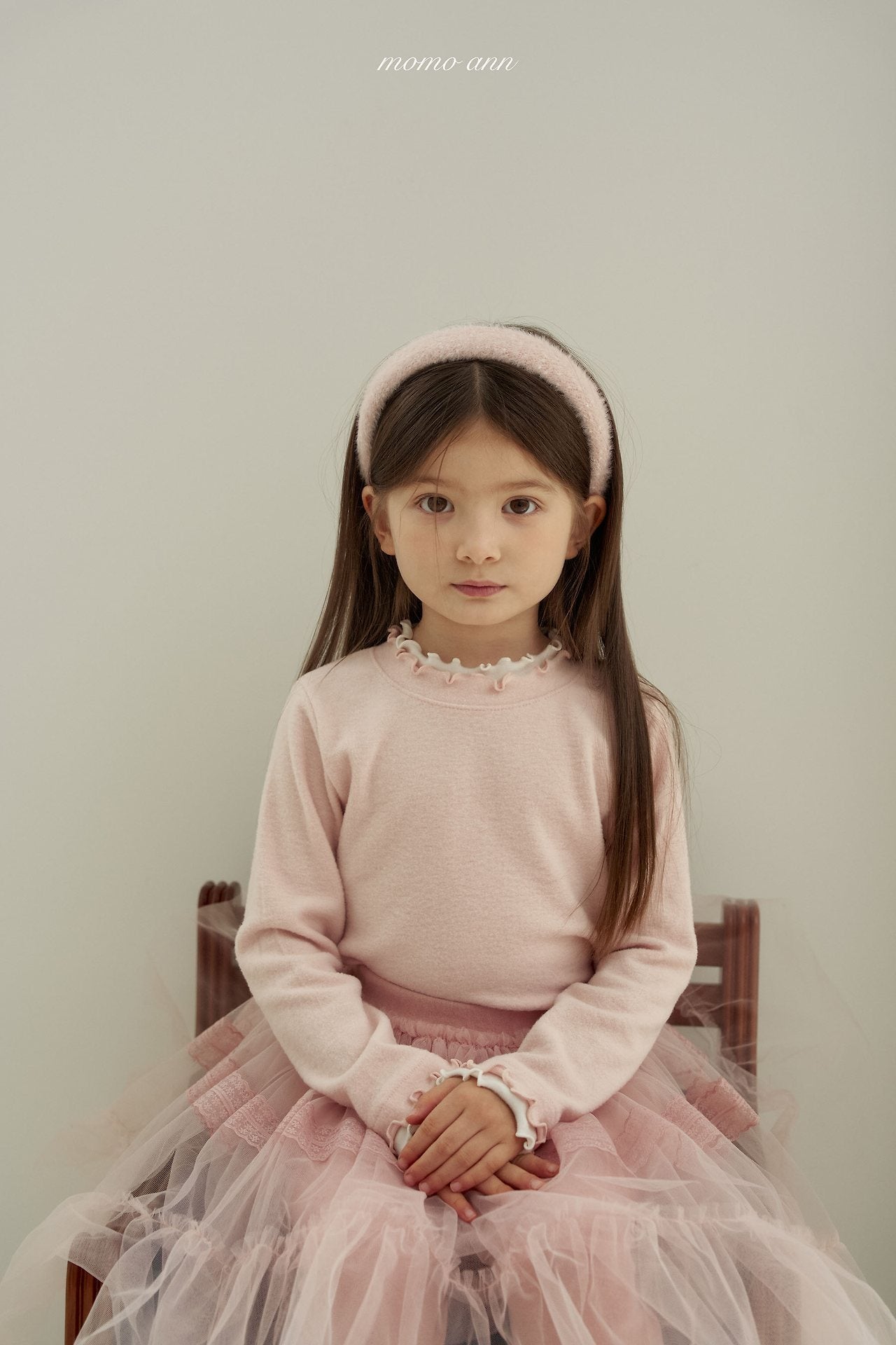[momo ann] Lilly high neck tops(kids)