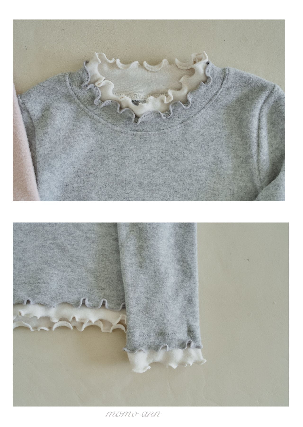 [momo ann] Lilly high neck tops(kids)
