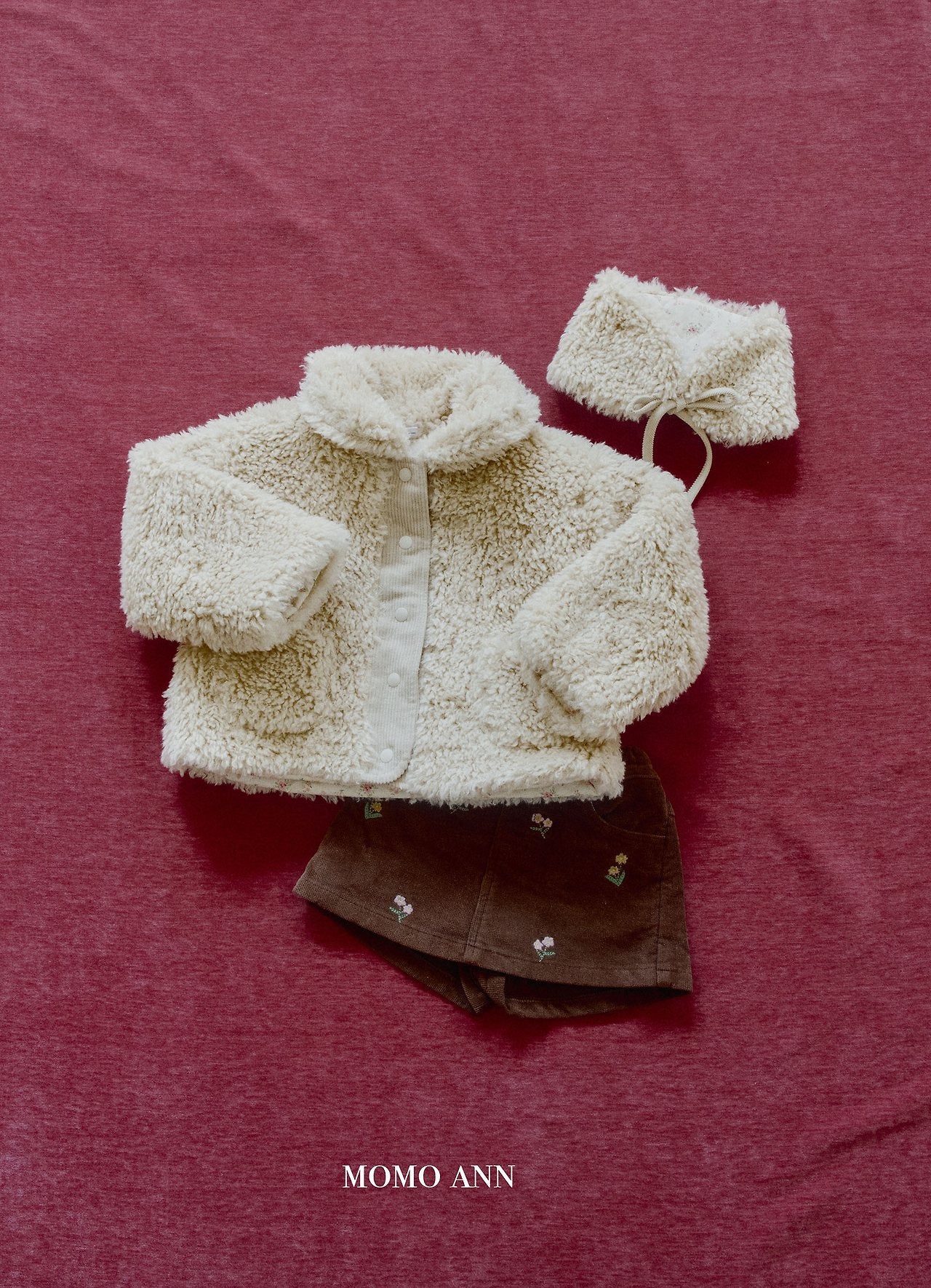 [momo ann] Reversible padding jumper