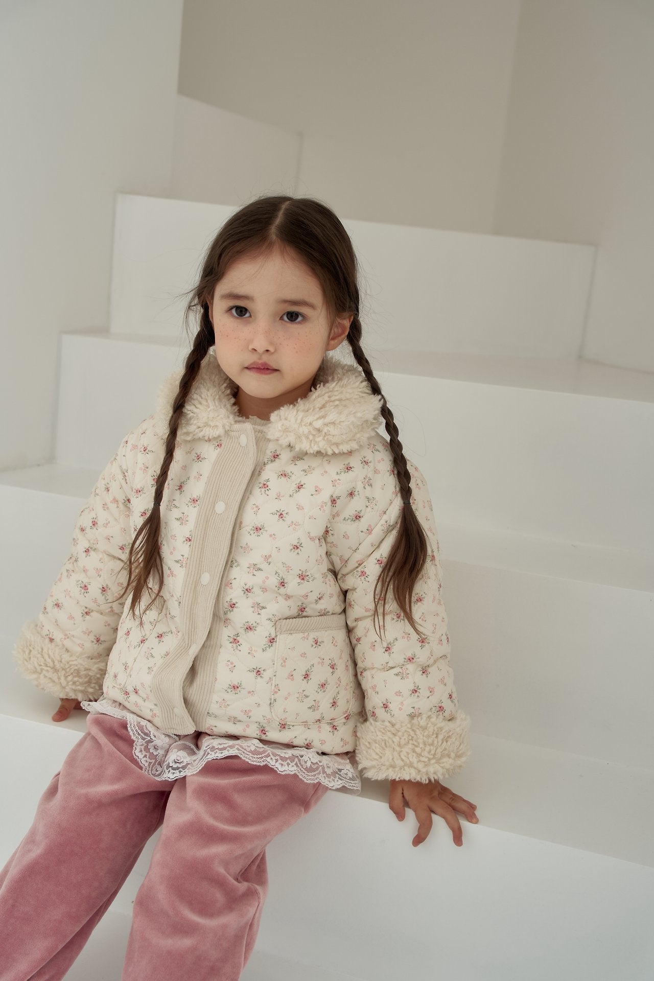 [momo ann] Reversible padding jumper