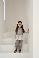 [momo ann] Satin tutu jogger pants(kids)