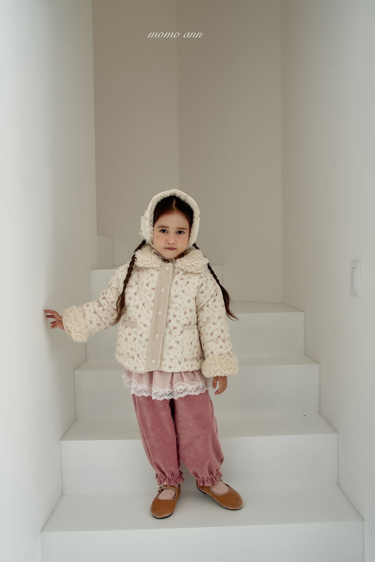 [momo ann] Satin tutu jogger pants(kids)