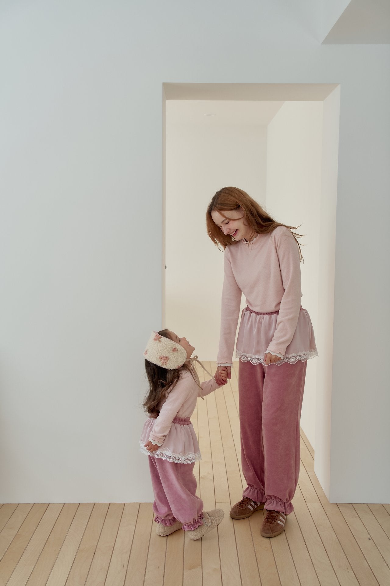 [momo ann] Satin tutu jogger pants(kids)