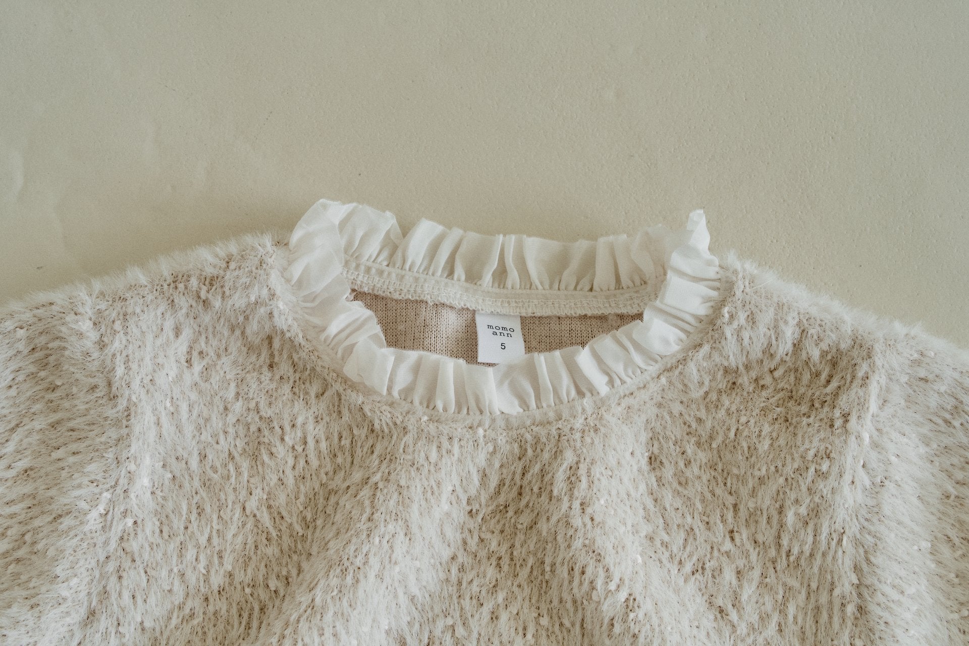 [momo ann] Fur lace tops