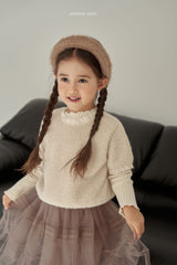 [momo ann] Warm rib mellow tops
