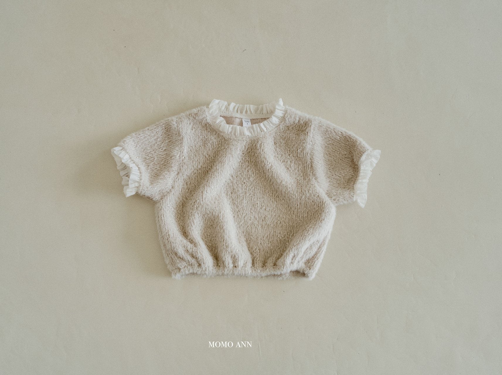 [momo ann] Fur lace tops