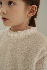 [momo ann] Fur lace tops