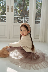 [momo ann] Fur lace tops