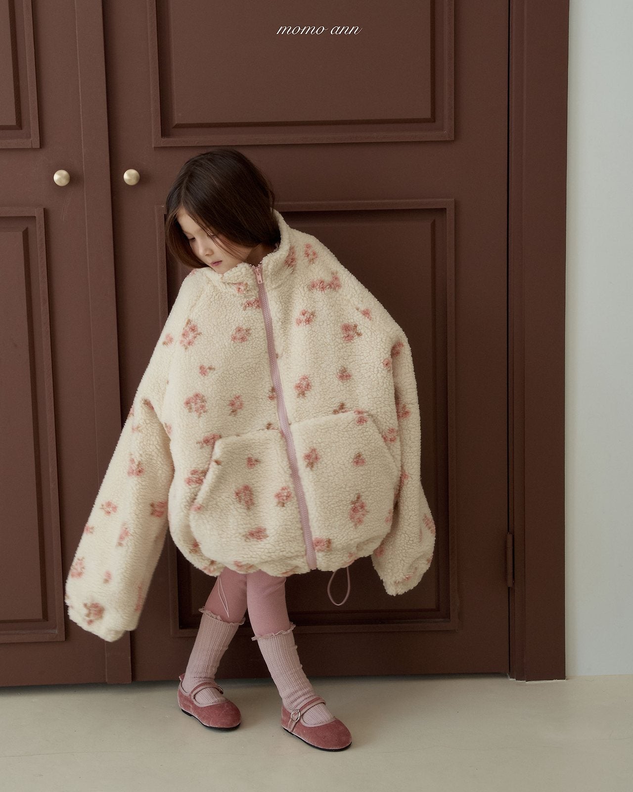 [momo ann] Mone boa jacket(kids)