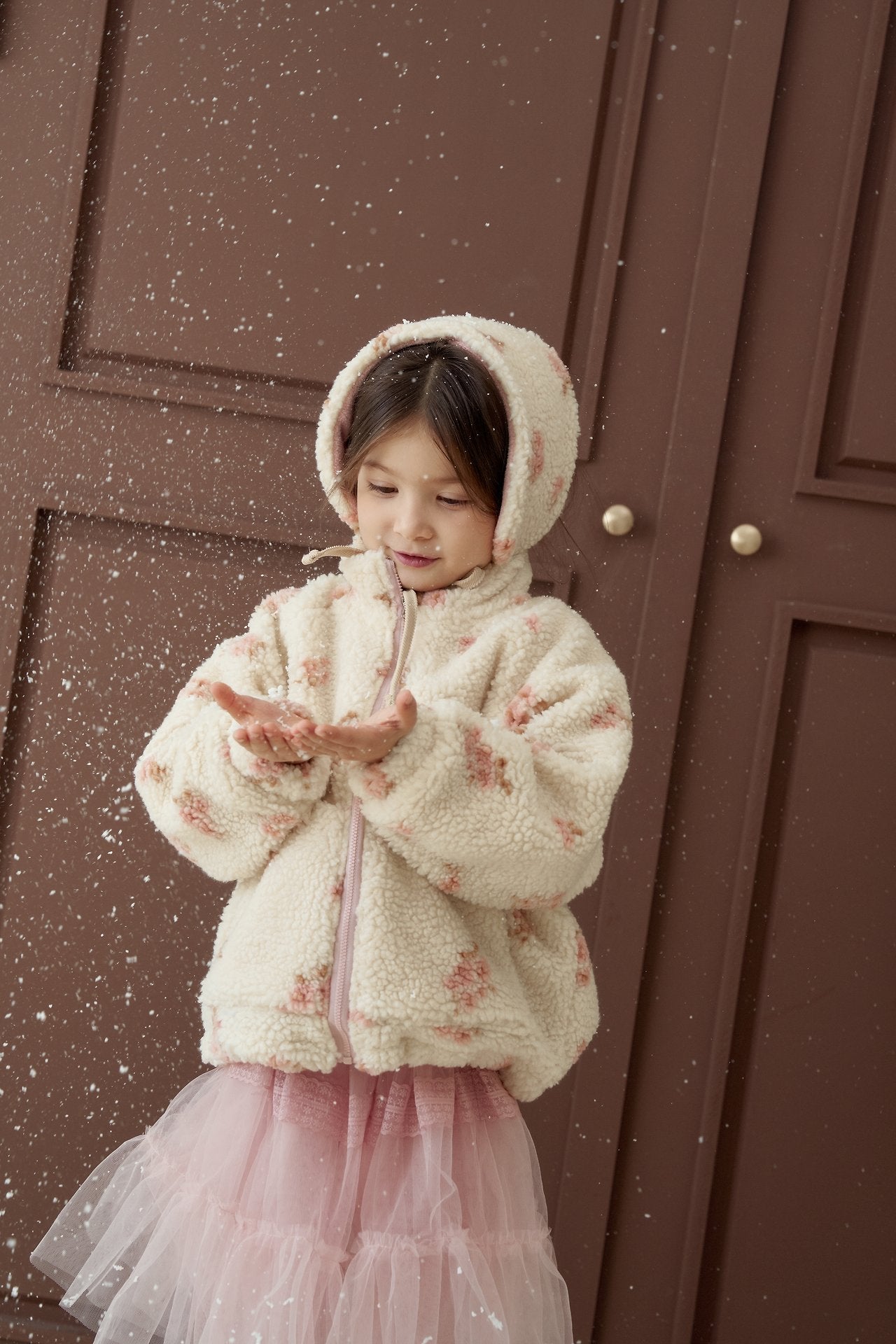 [momo ann] Mone boa jacket(kids)