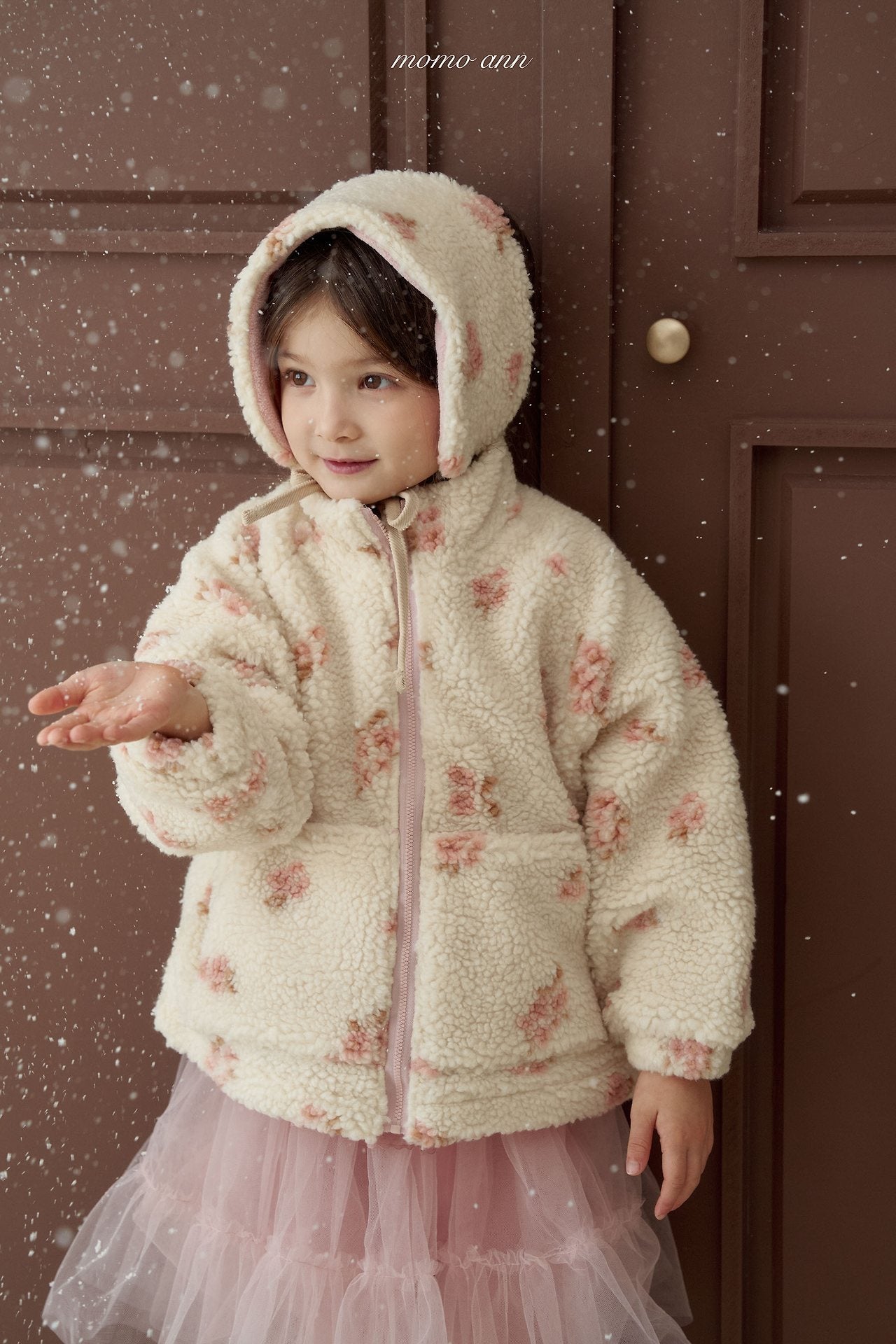 [momo ann] Mone boa jacket(kids)