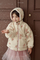 [momo ann] Mone boa jacket(kids)