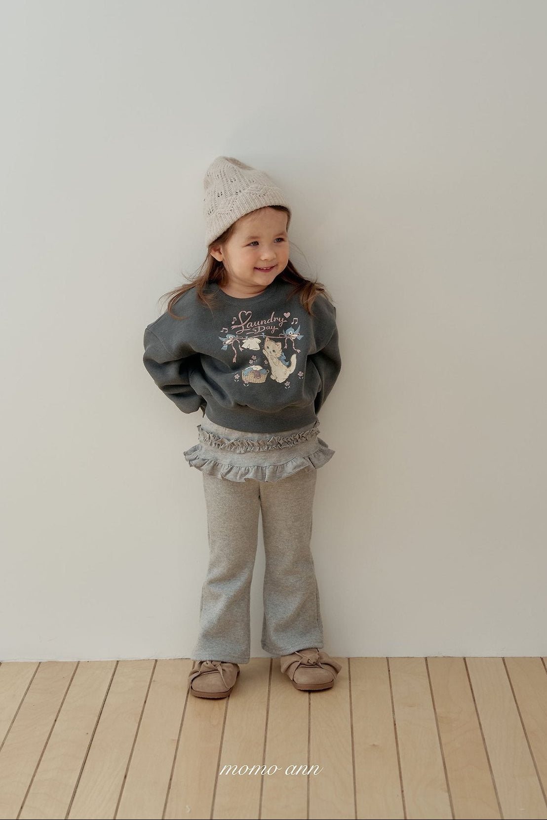 [momo ann] Soft skirt leggings(kids)