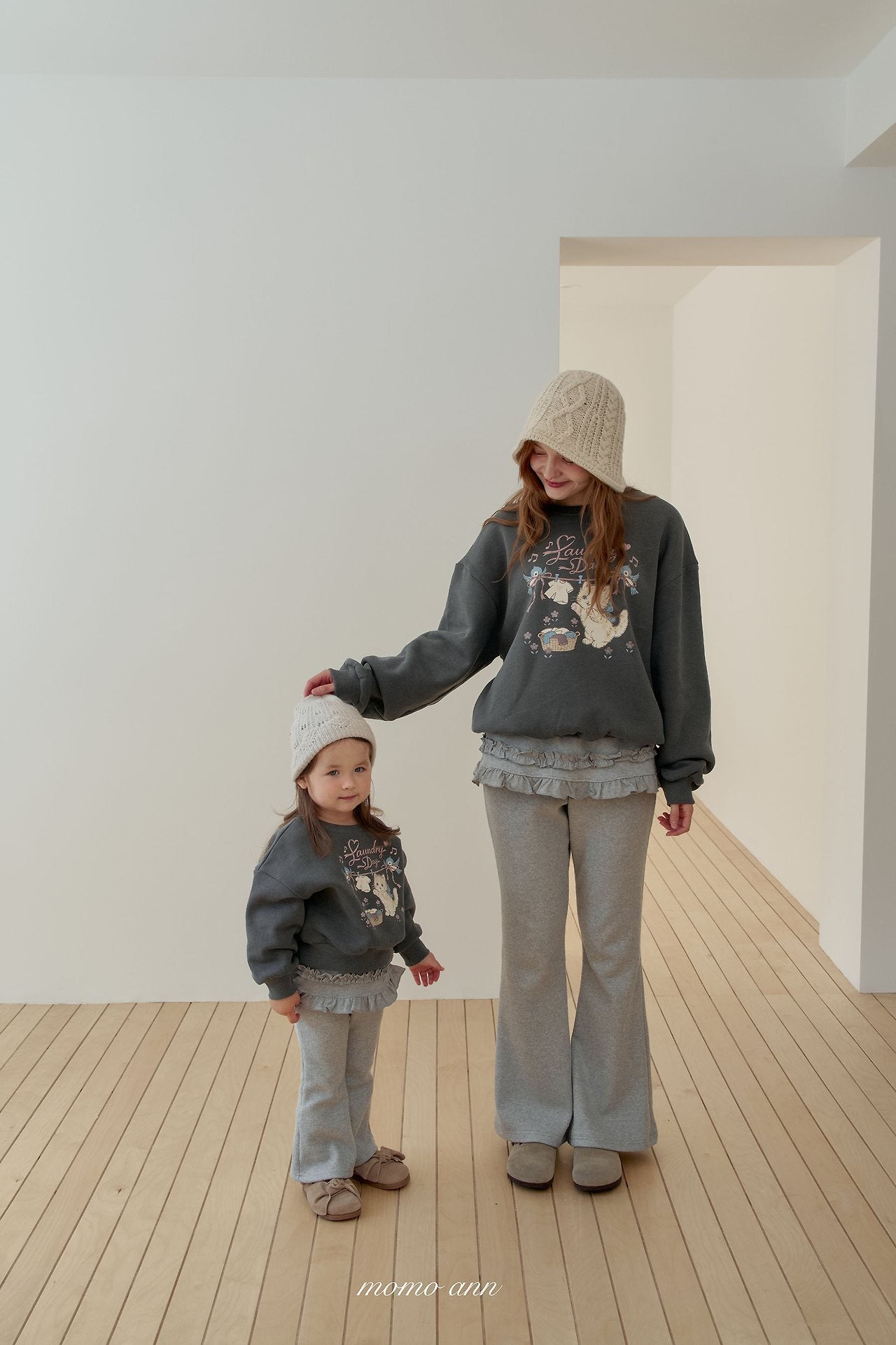 [momo ann] Soft skirt leggings(kids)