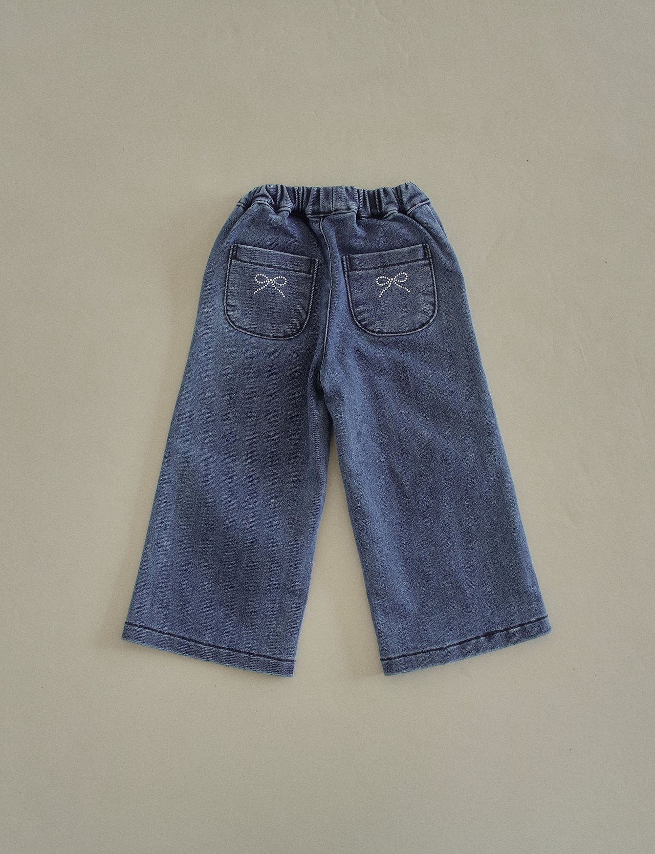 [momo ann] Wool denim pants