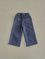 [momo ann] Wool denim pants