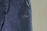[momo ann] Wool denim pants