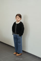 [momo ann] Wool denim pants