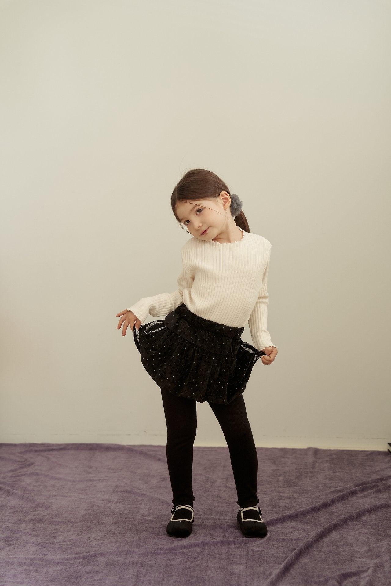 [momo ann] Balloon skirt leggings