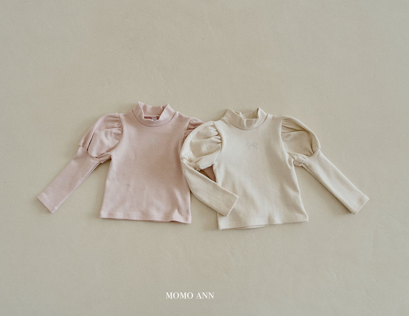 [momo ann] Peach puff tops
