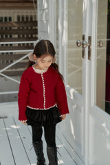 [momo ann] Velvet cancan pants