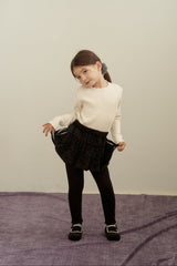 [momo ann] Balloon skirt leggings