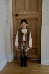 [go go picnic] Teddy vest