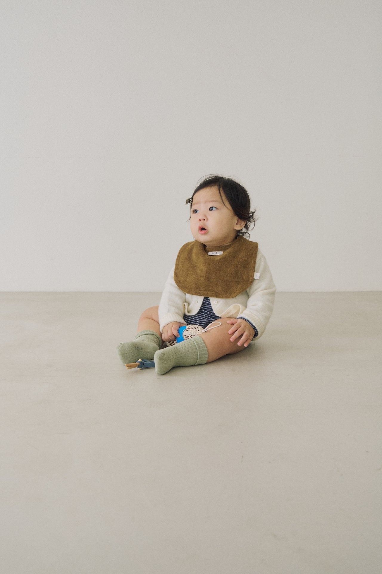 [soye] Due Stripe Bebe Suit