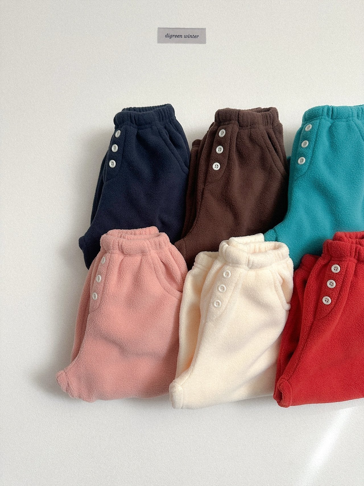 [digreen] Soboro Button Pants