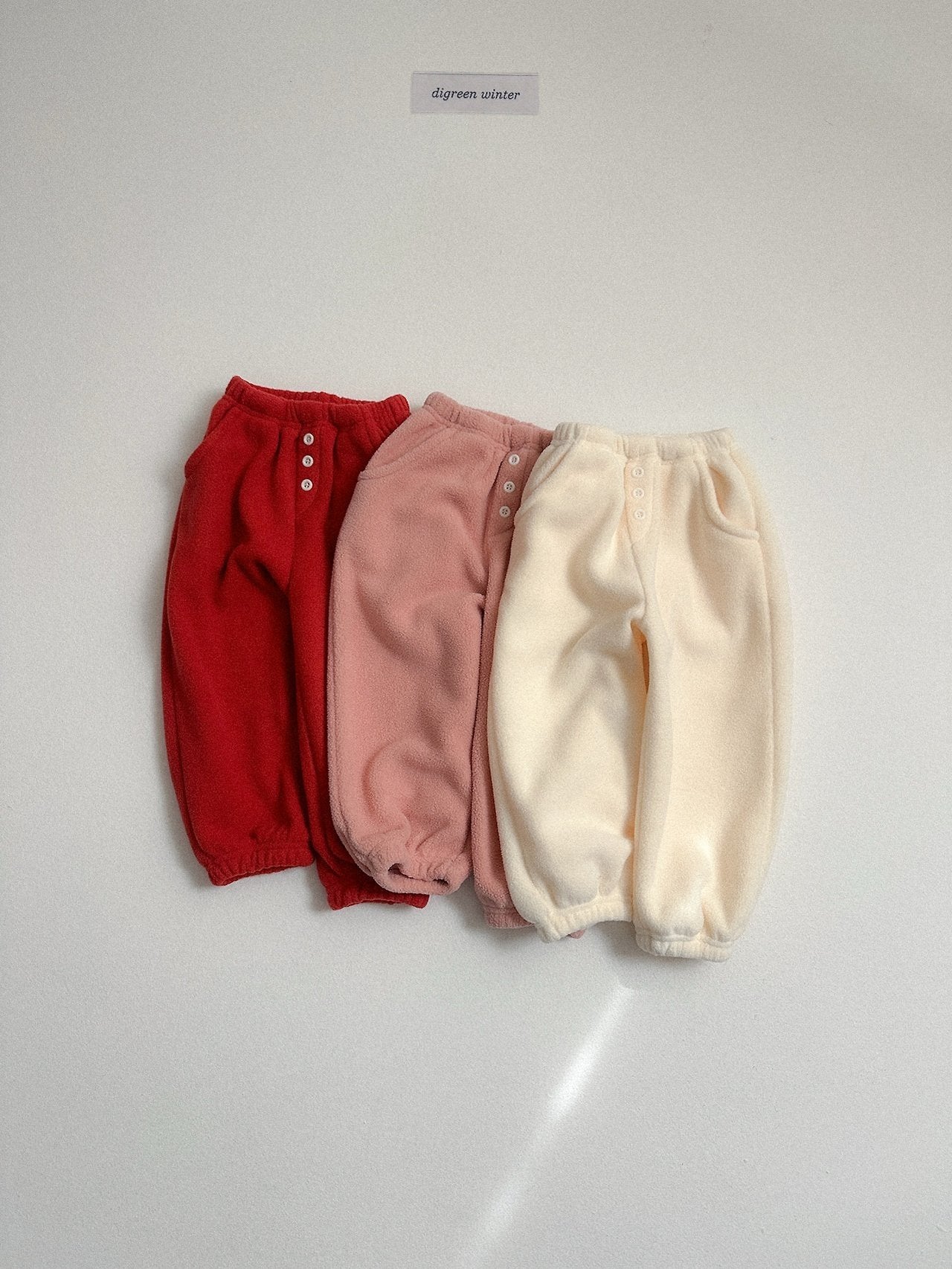[digreen] Soboro Button Pants