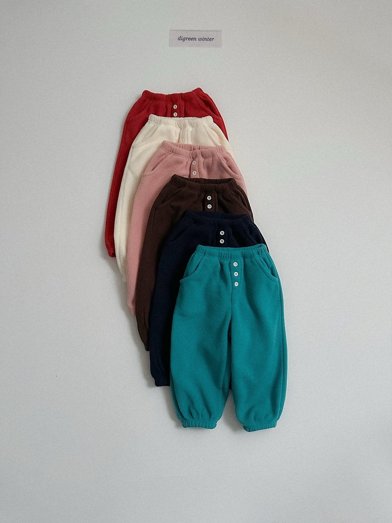 [digreen] Soboro Button Pants