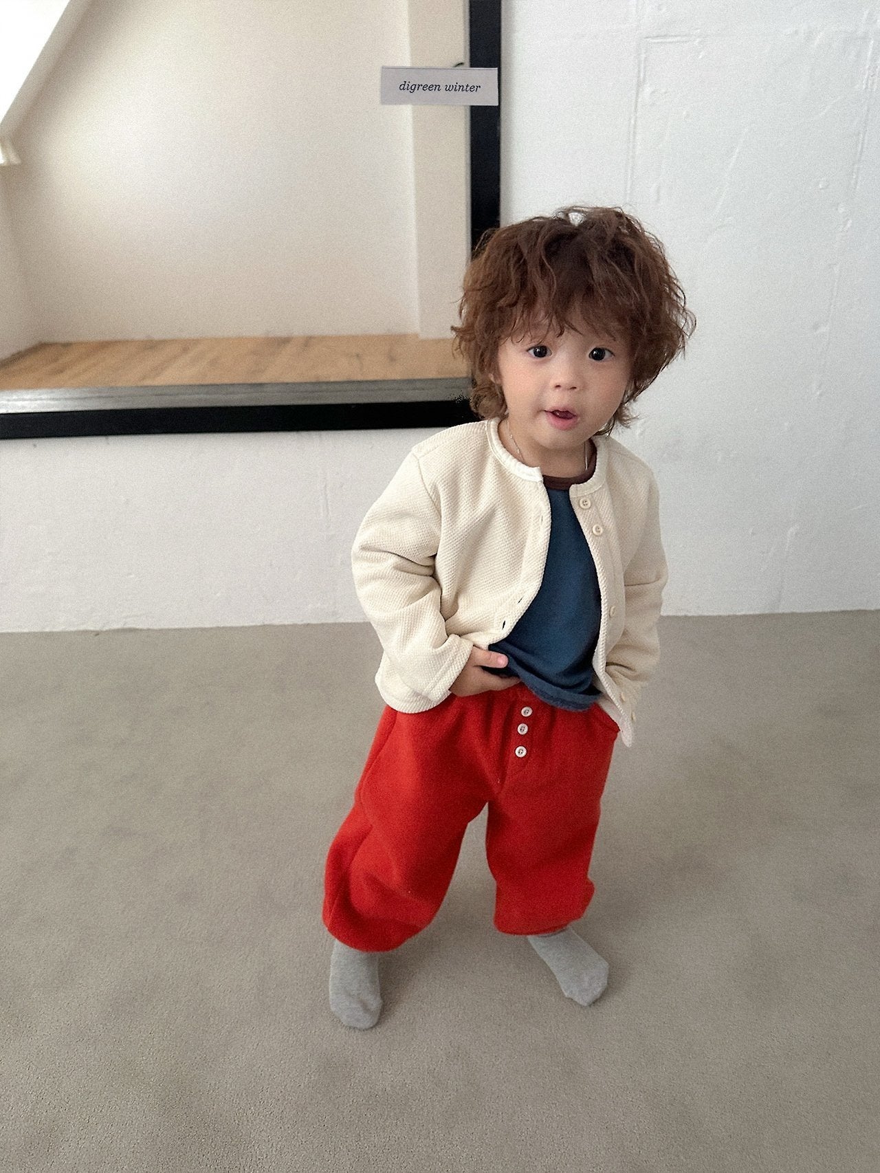 [digreen] Soboro Button Pants