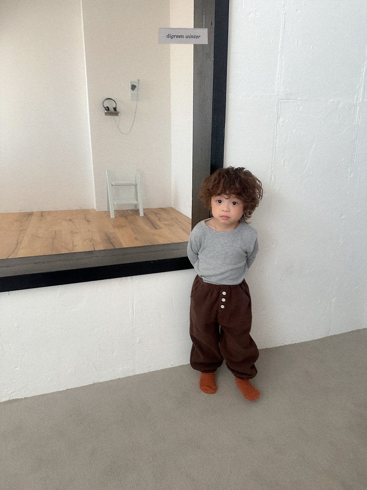 [digreen] Soboro Button Pants