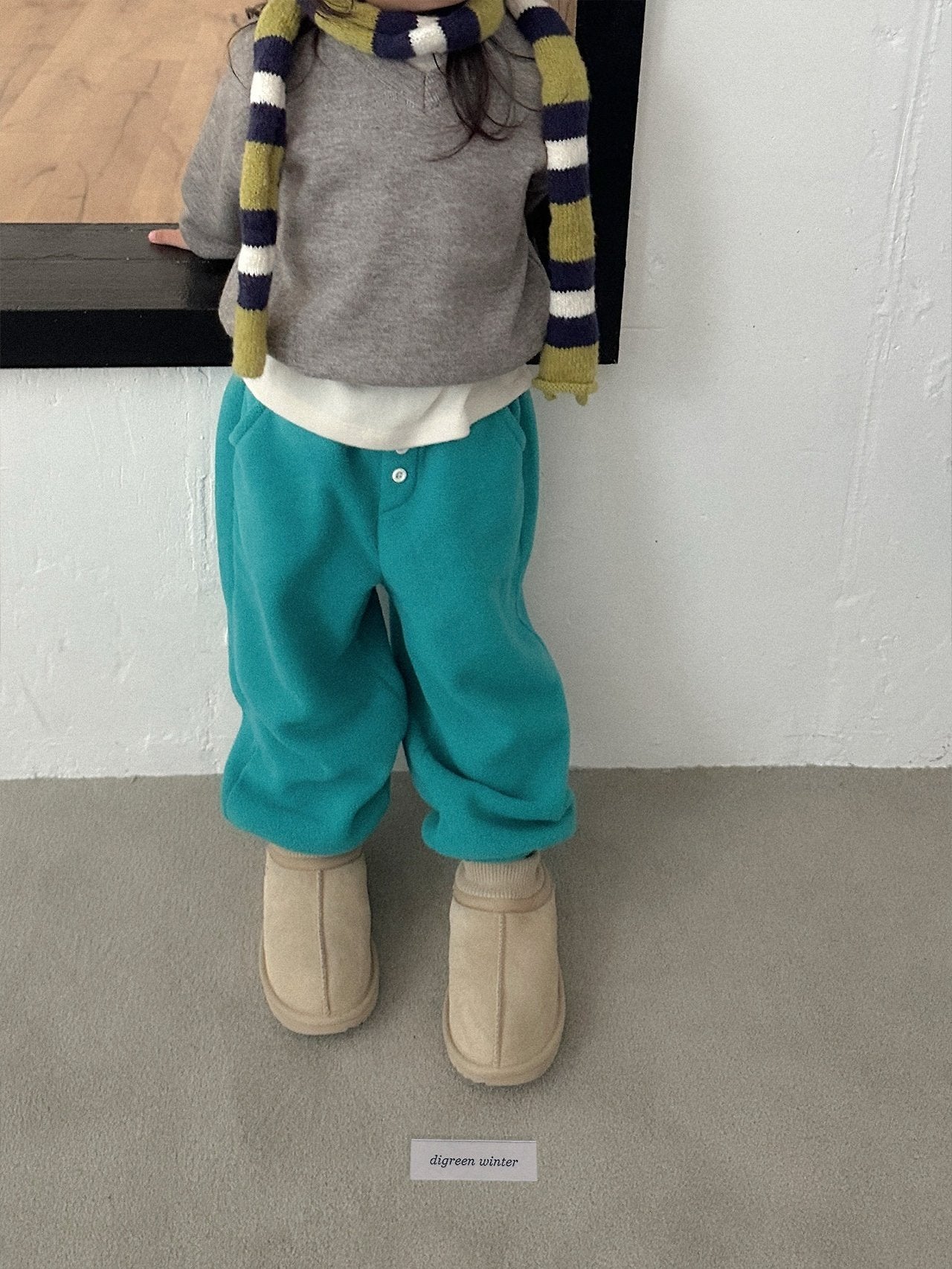[digreen] Soboro Button Pants