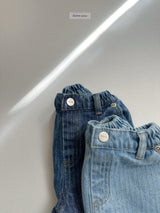 [digreen] Stitch Denim Pants