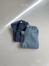 [digreen] Stitch Denim Pants