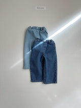 [digreen] Stitch Denim Pants