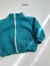 [digreen] Camel Zipup Jumper