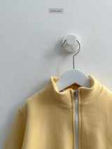 [digreen] Camel Zipup Jumper