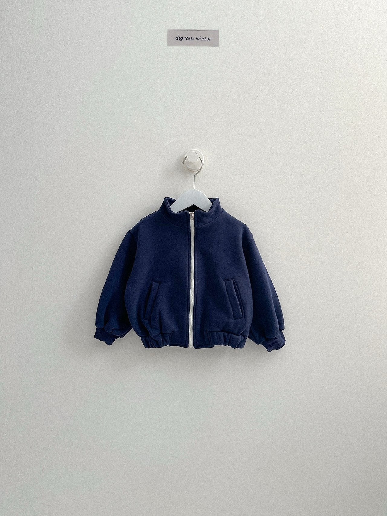 [digreen] Camel Zipup Jumper