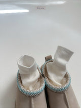 [digreen] Dual Rib Socks(Cream Set)