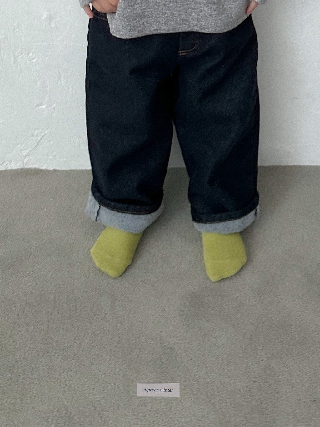 [digreen] Dual Rib Socks(Black Set)
