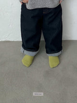 [digreen] Dual Rib Socks(Black Set)