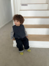 [digreen] Dual Rib Socks(Black Set)