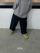 [digreen] Dual Rib Socks(Black Set)
