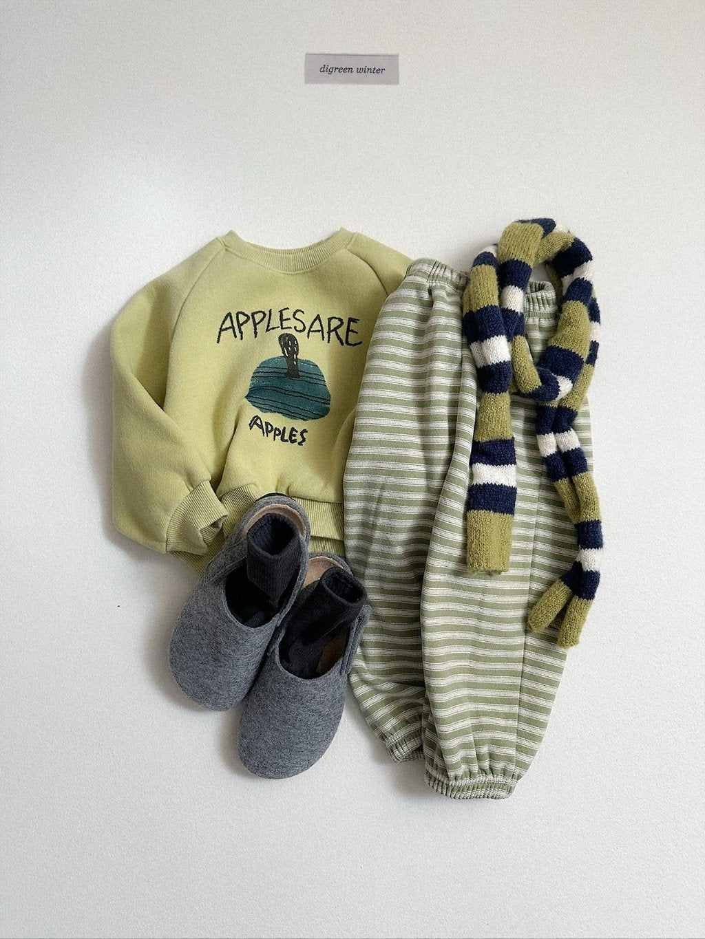[digreen] Dual Rib Socks(Black Set)