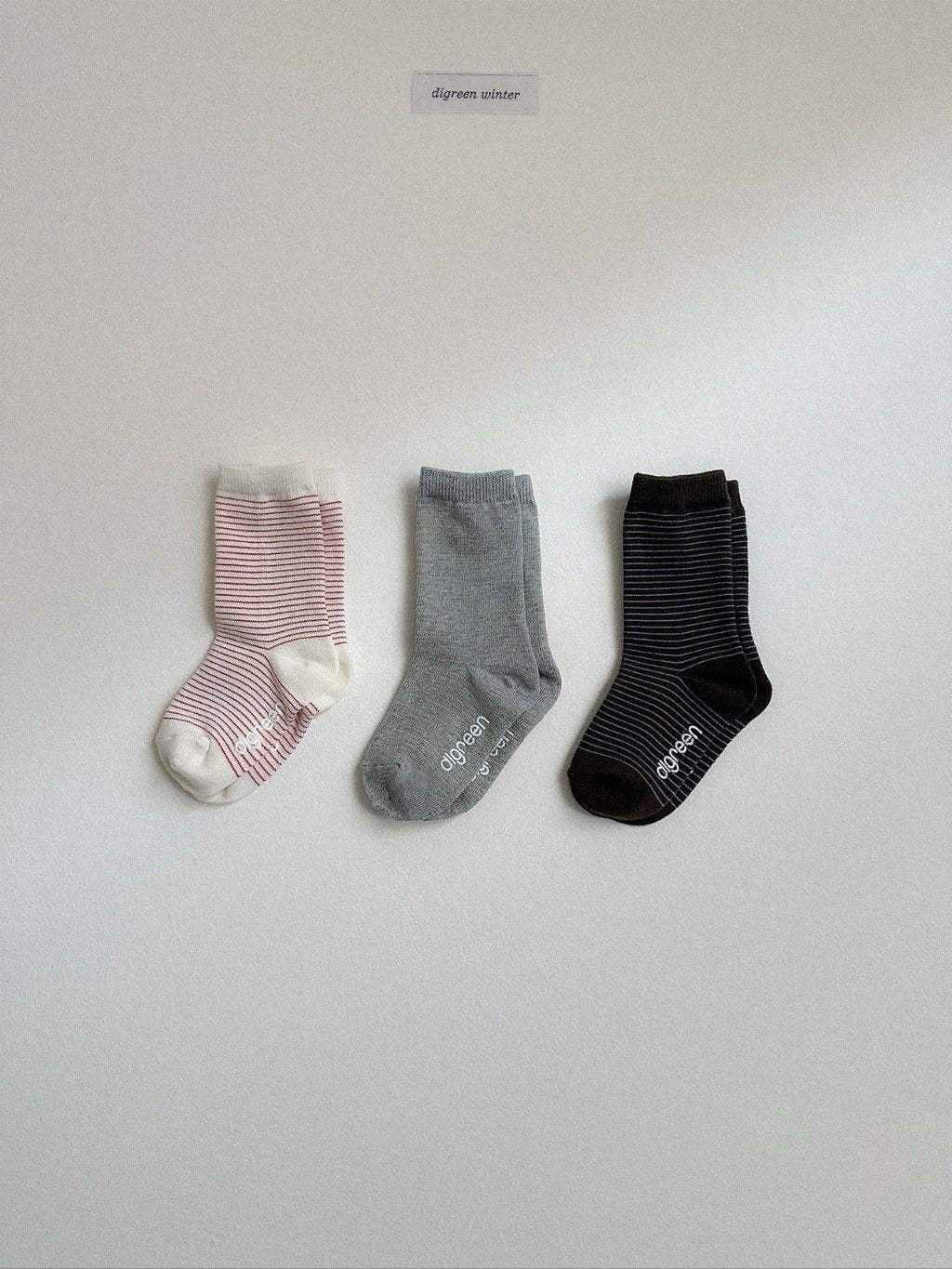 [digreen] Walnut Socks Set