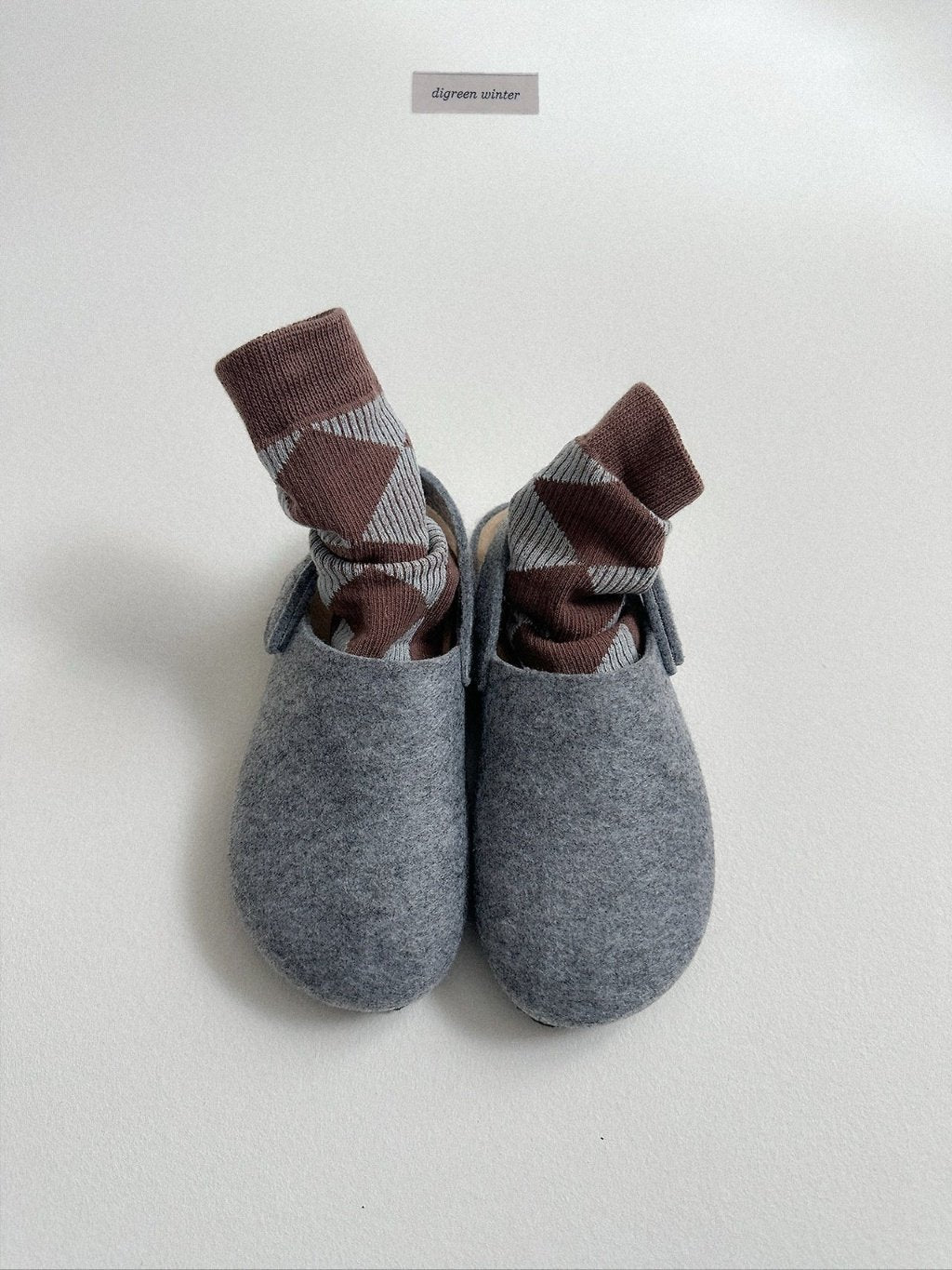 [digreen] Diamond Socks Set