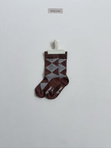 [digreen] Diamond Socks Set