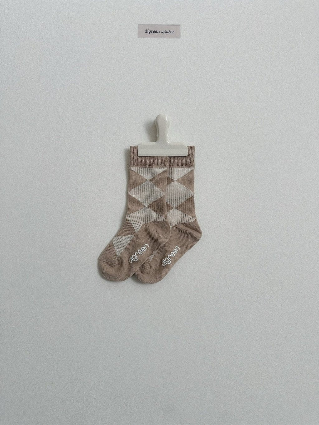 [digreen] Diamond Socks Set